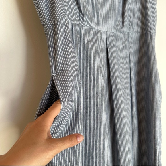 Max Mara Weekend Linen Cotton Dress Size 12 - Picture 7 of 14